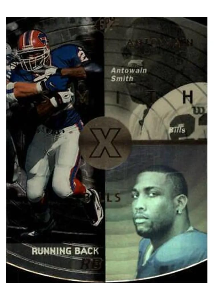 1998 SPx Antowain Smith #4 card
