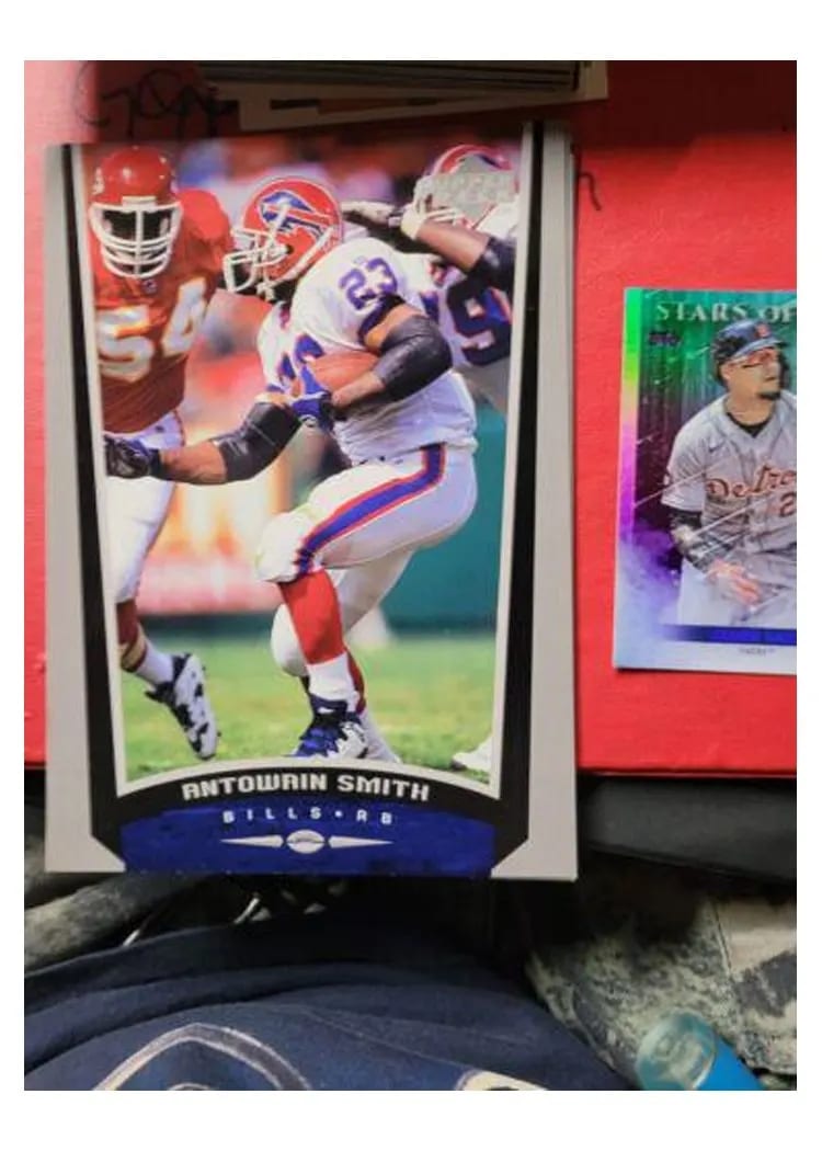 1998 Upper Deck Antowain Smith #64 card
