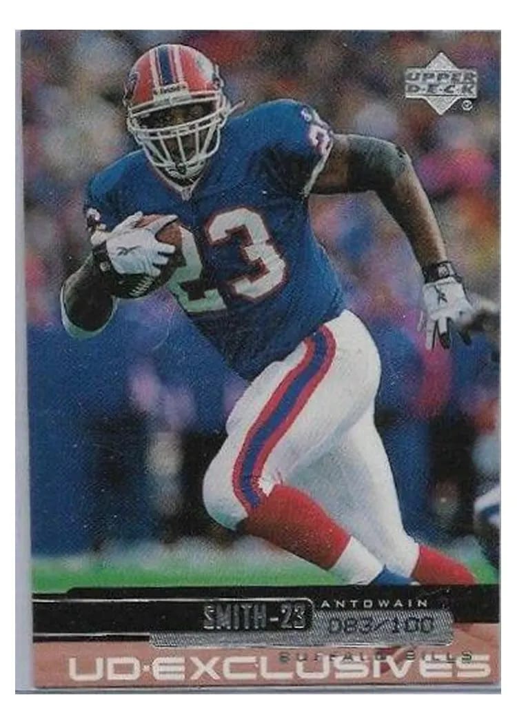 1999 Upper Deck Antowain Smith #24 card