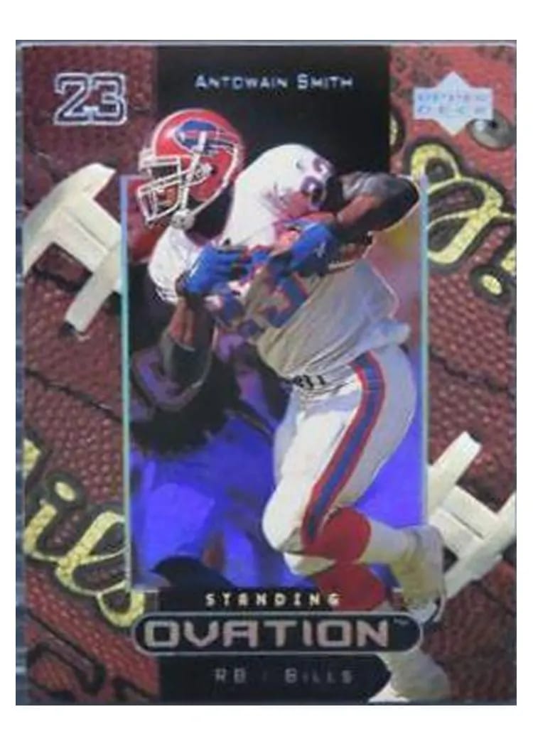 1999 Upper Deck Ovation Antowain Smith #6 card