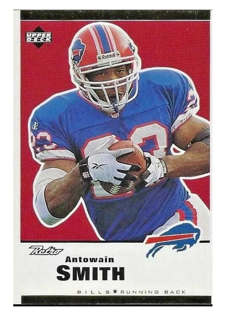 1999 Upper Deck Retro Antowain Smith #18 card