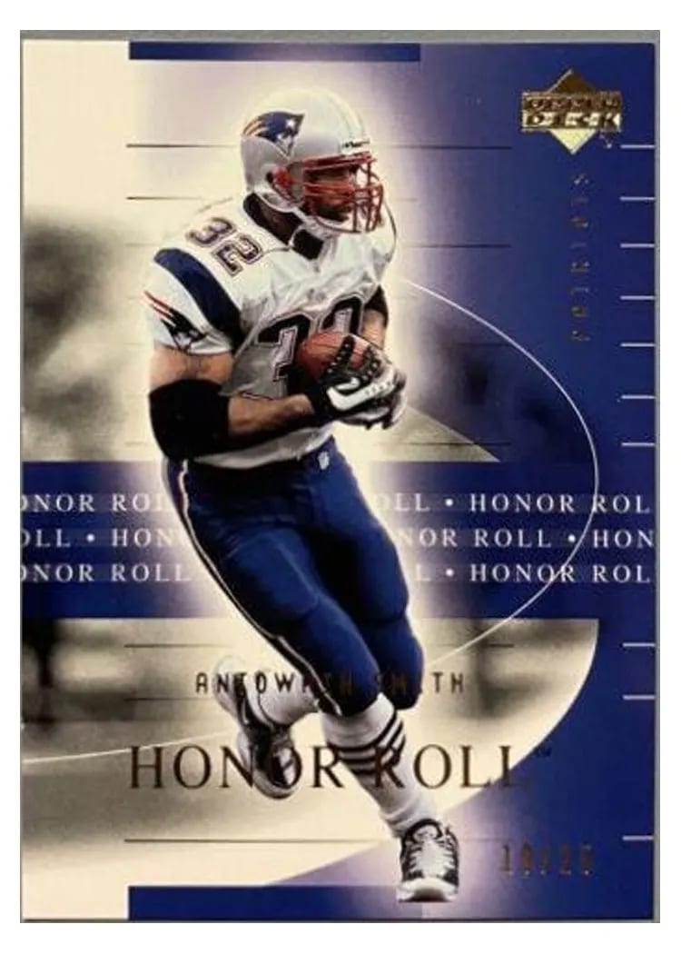 2002 Upper Deck Honor Roll Antowain Smith #33 card