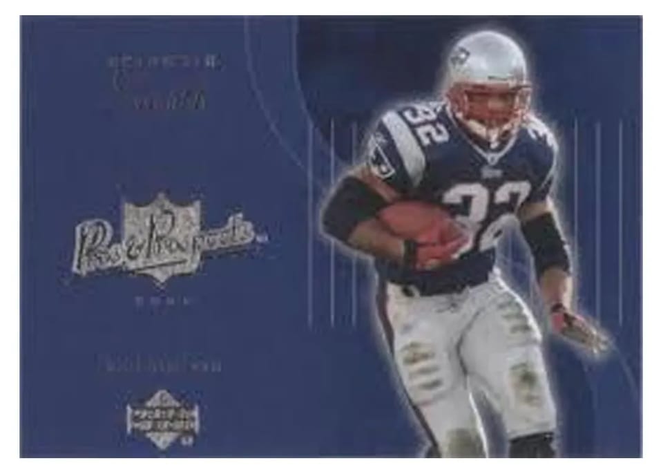 2003 Upper Deck Pros & Prospects Antowain Smith #52 card