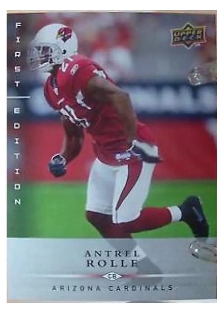 2008 Upper Deck Antrel Rolle #5 card