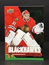 2025-26 Upper Deck Chicago Blackhawks Centennial Hobby Antti Niemi #11