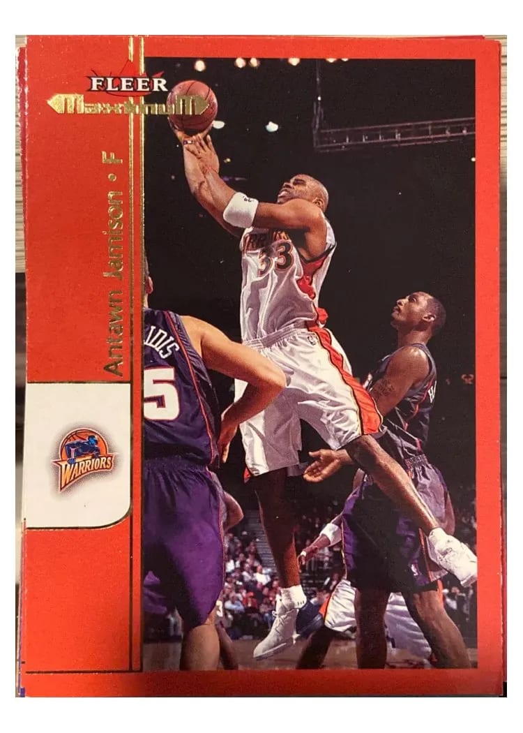 2001 Fleer Maximum Antwan Jamison #40 card