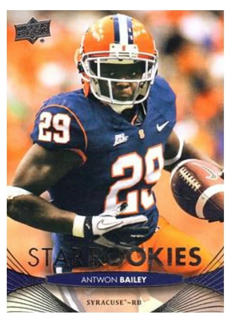 2012 Upper Deck Antwon Bailey #56 card