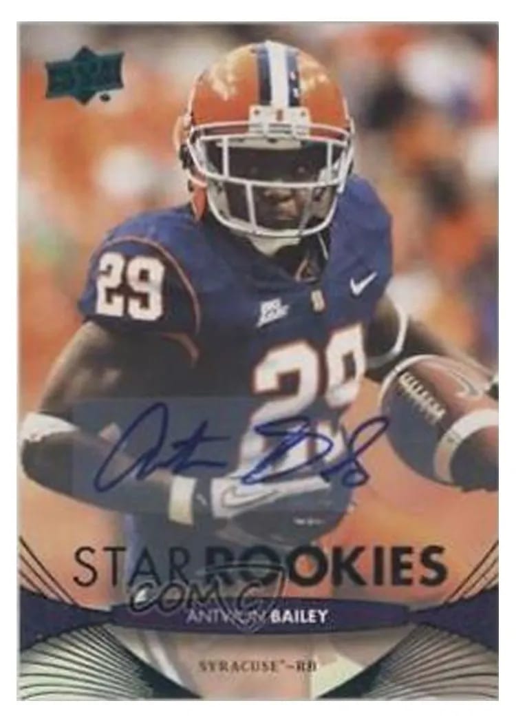 2012 Upper Deck Antwon Bailey #56 card