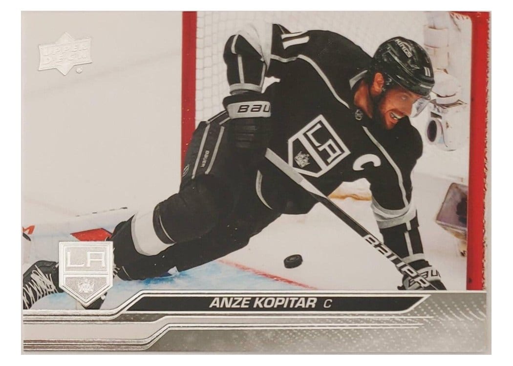 2023-24 Upper Deck Base Set Anze Kopitar #82 card