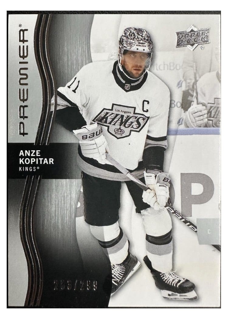 2023-24 Upper Deck Premier Base Set Anze Kopitar #10 card