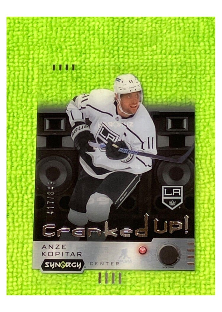 2023-24 Upper Deck Synergy Cranked Up Anze Kopitar #CR-AK card
