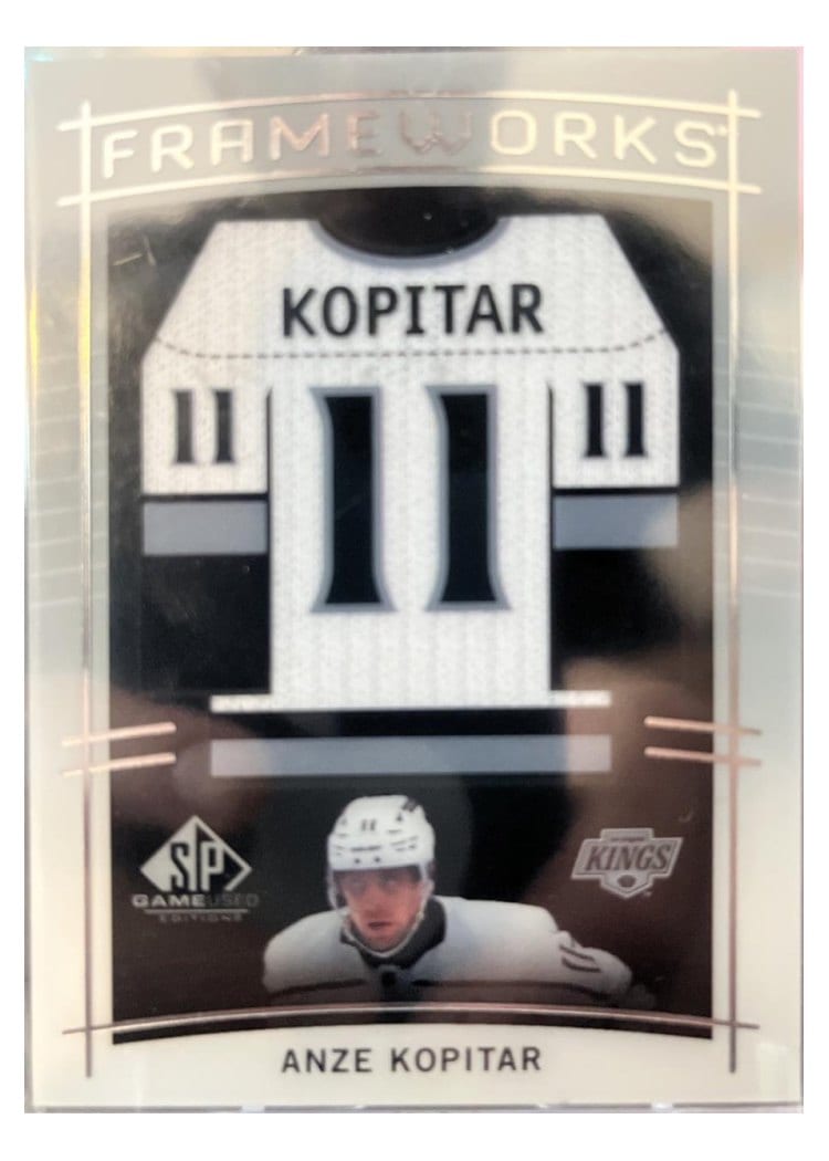 2024-25 SP Game Used Frameworks Anze Kopitar #F-AK card