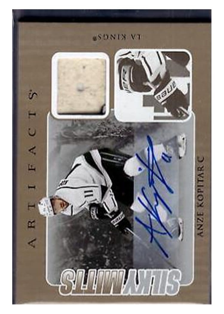 2024-25 Upper Deck Artifacts Silky Mitts Anze Kopitar #SM-AK card