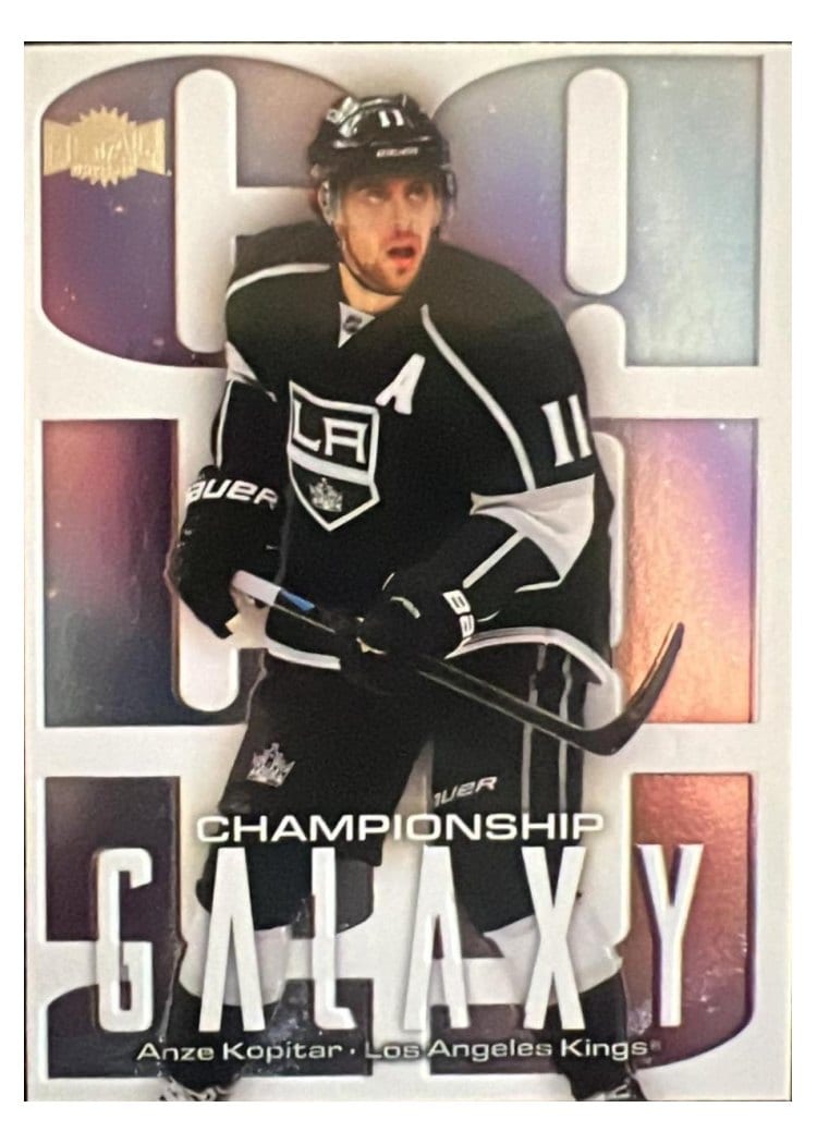 2025-26 SkyBox Metal Universe Championship Galaxy Anze Kopitar #CG-2 card