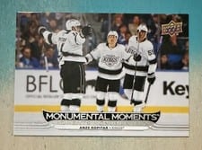 2025-26 Tim Hortons Collectors Series Monumental Moments Anze Kopitar #MM-16 card