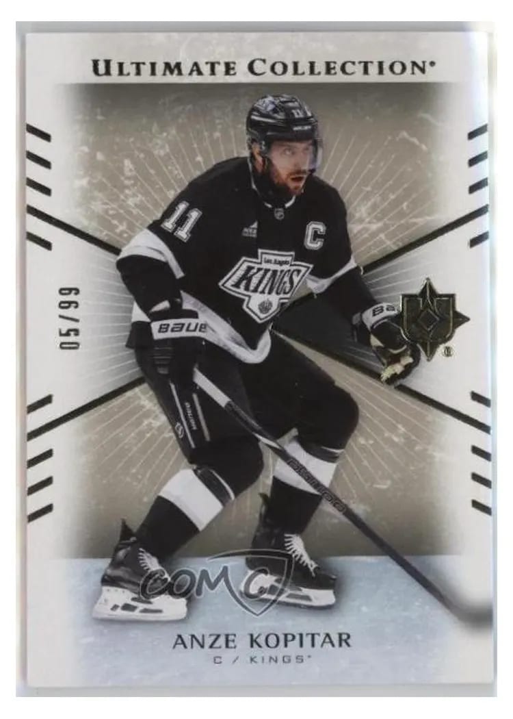 2025 Upper Deck Ultimate Collection Anze Kopitar Gold #3 card