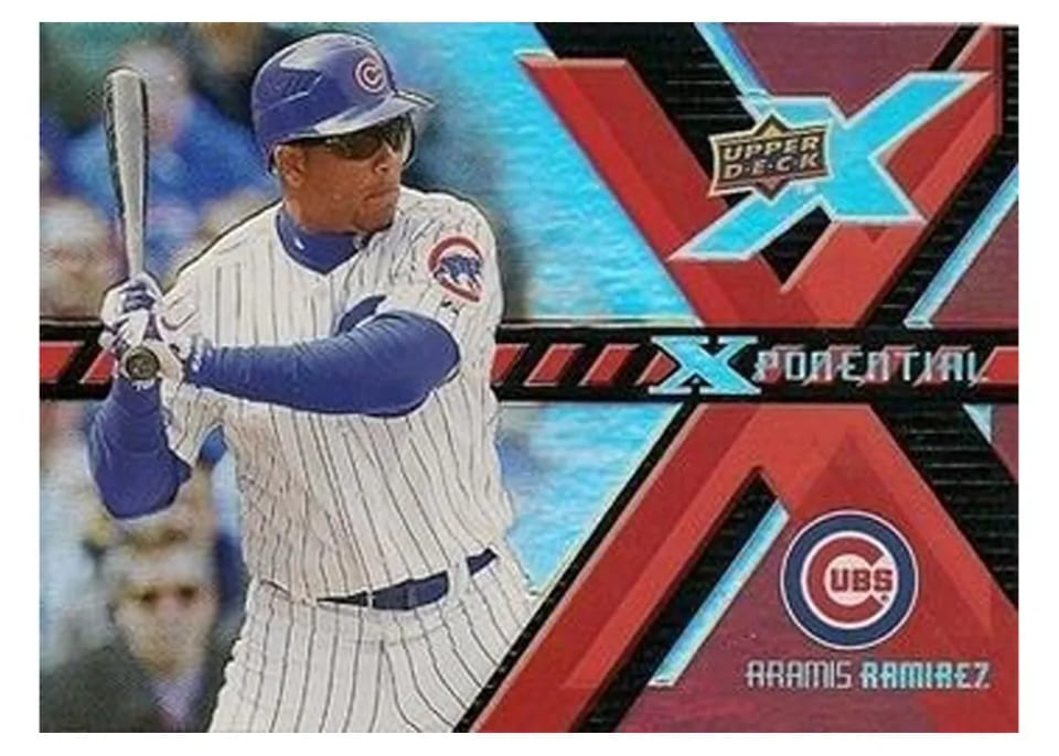 2008 Upper Deck X Xponential Aramis Ramirez #X-AR card