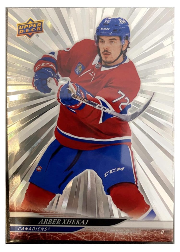 2024-25 Upper Deck Base Set Arber Xhekaj #340 card