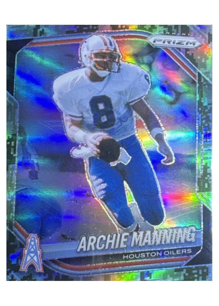 2025 Panini Prizm Base Set Archie Manning #166 card
