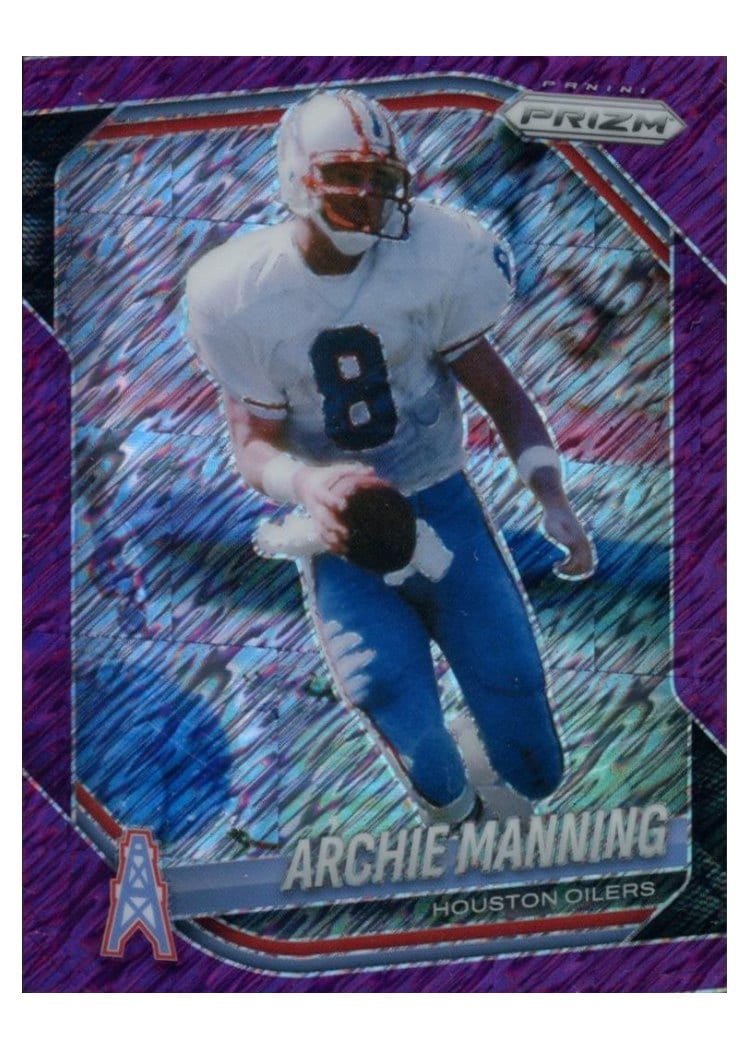 2025 Panini Prizm Base Set Archie Manning #166 card