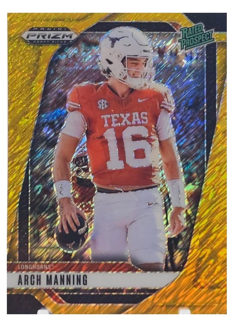 2025 Panini Prizm Base Set Archie Manning #166 card