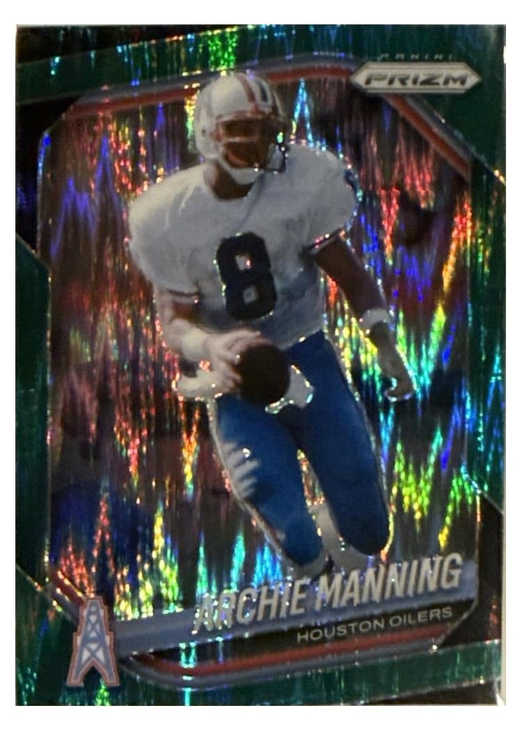 2025 Panini Prizm Base Set Archie Manning #166 card