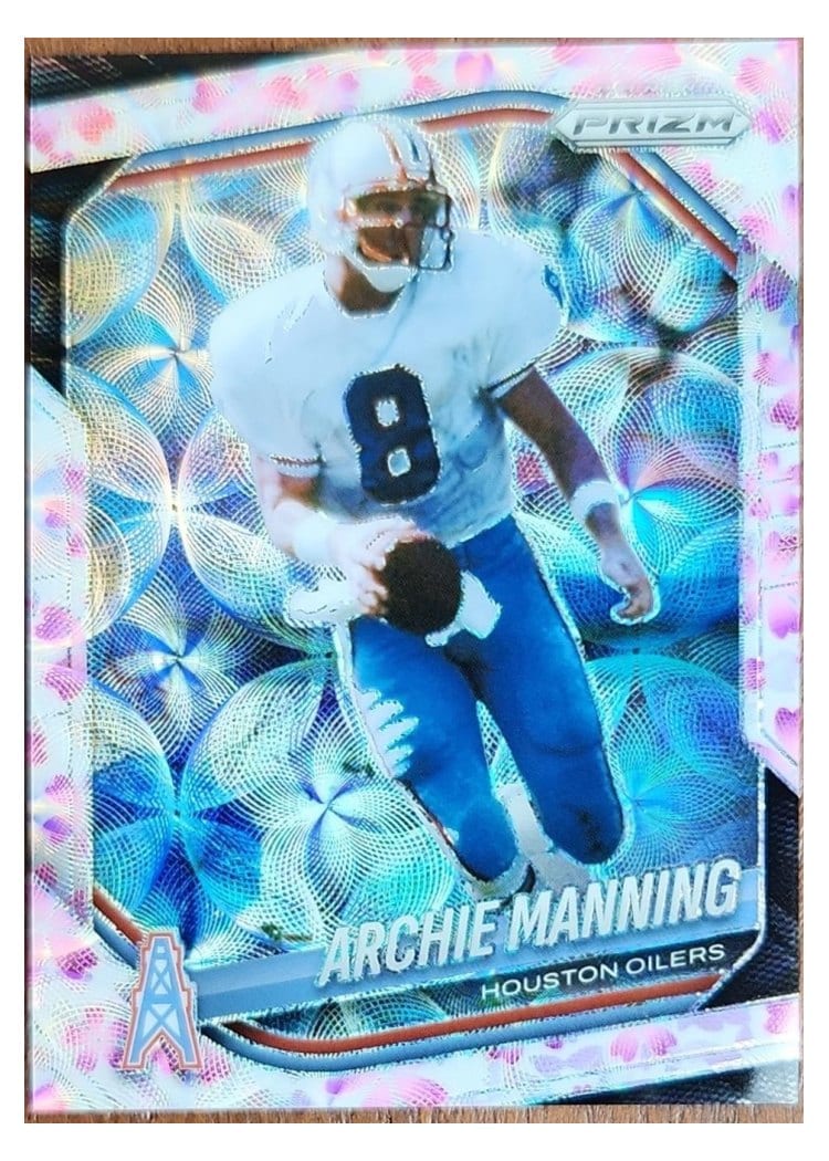 2025 Panini Prizm Base Set Archie Manning #166 card