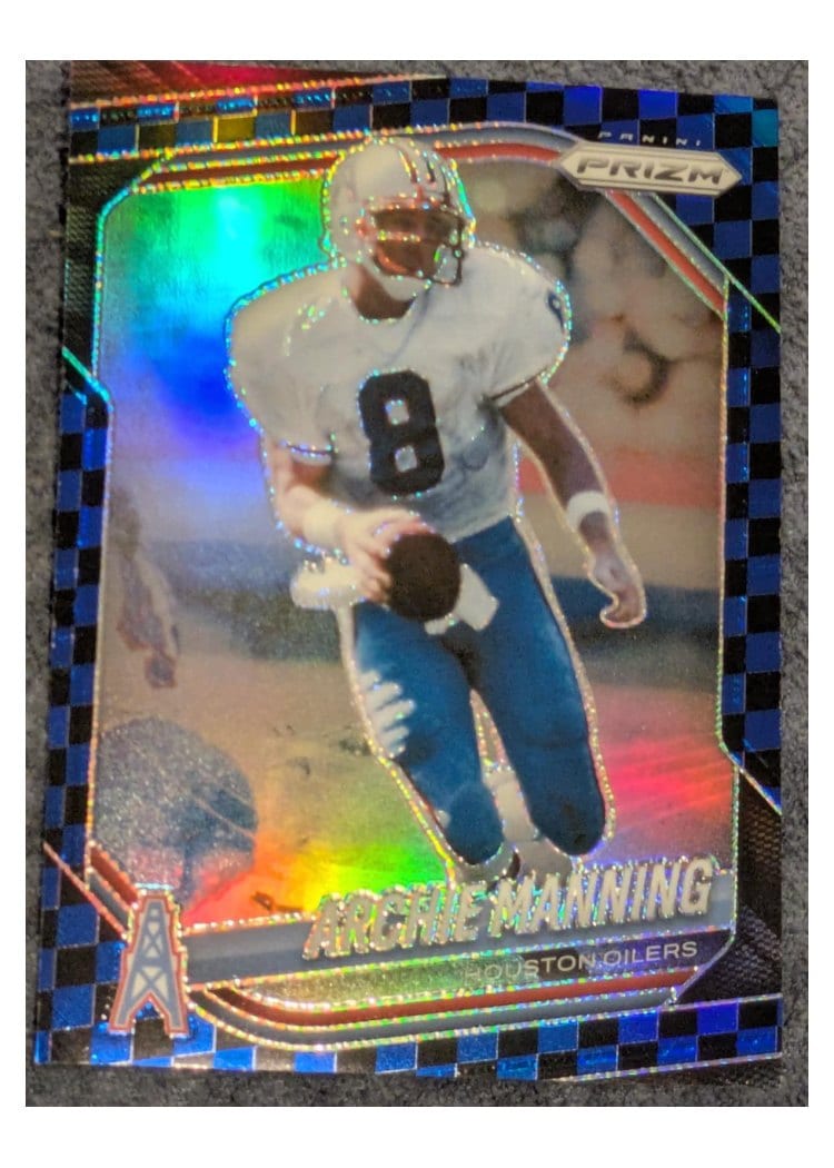 2025 Panini Prizm Base Set Archie Manning #166 card