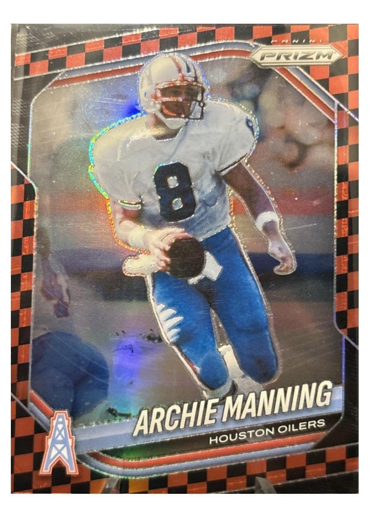2025 Panini Prizm Base Set Archie Manning #166 card