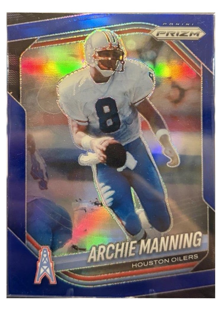 2025 Panini Prizm Base Set Archie Manning #166 card