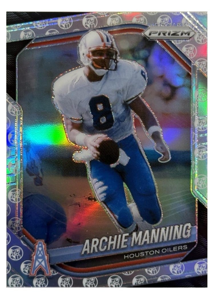 2025 Panini Prizm Base Set Archie Manning #166 card