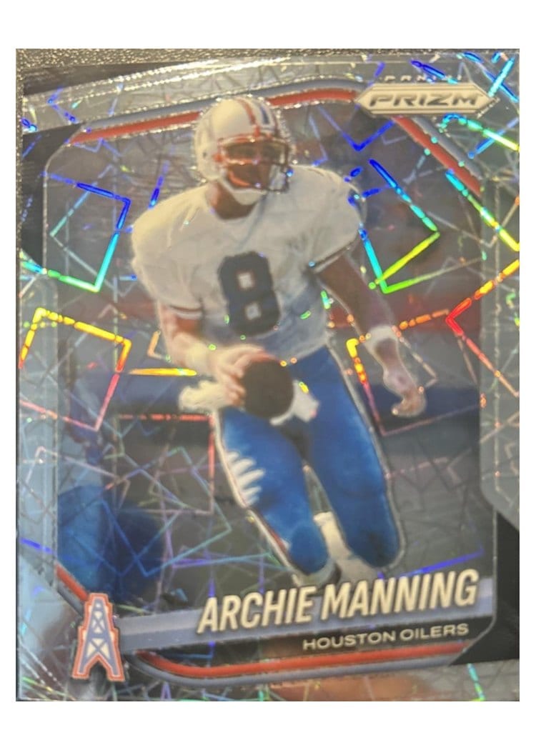 2025 Panini Prizm Base Set Archie Manning #166 card