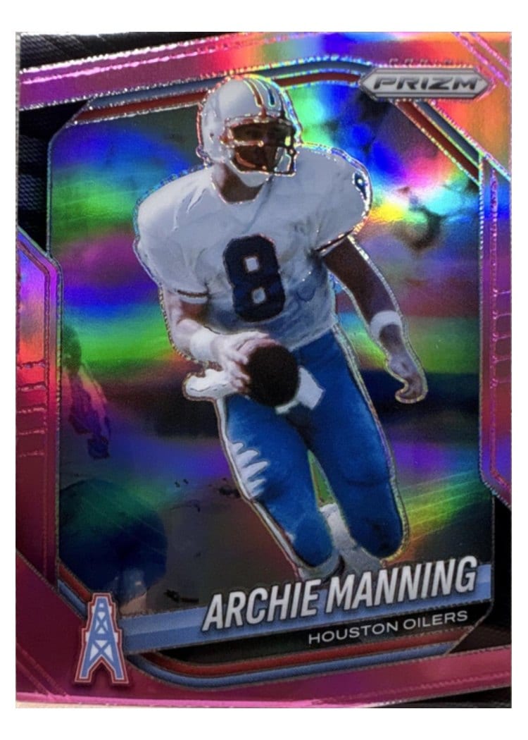 2025 Panini Prizm Base Set Archie Manning #166 card
