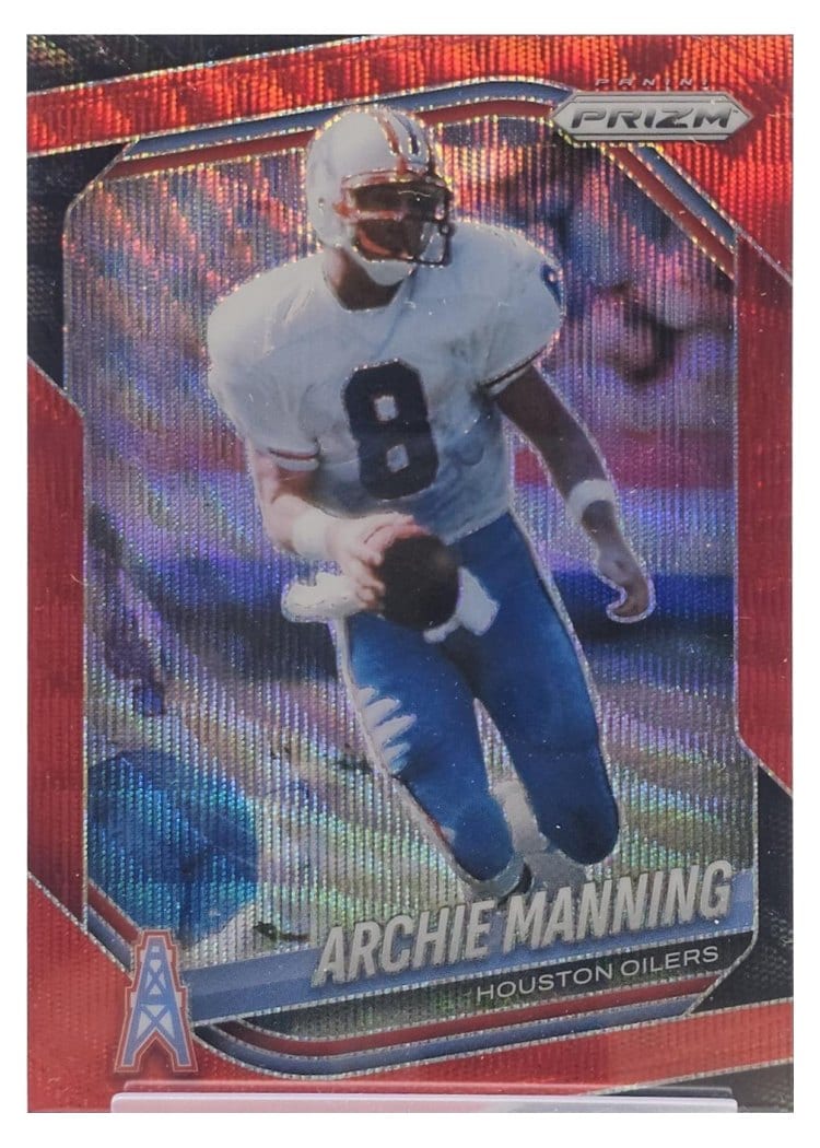 2025 Panini Prizm Base Set Archie Manning #166 card