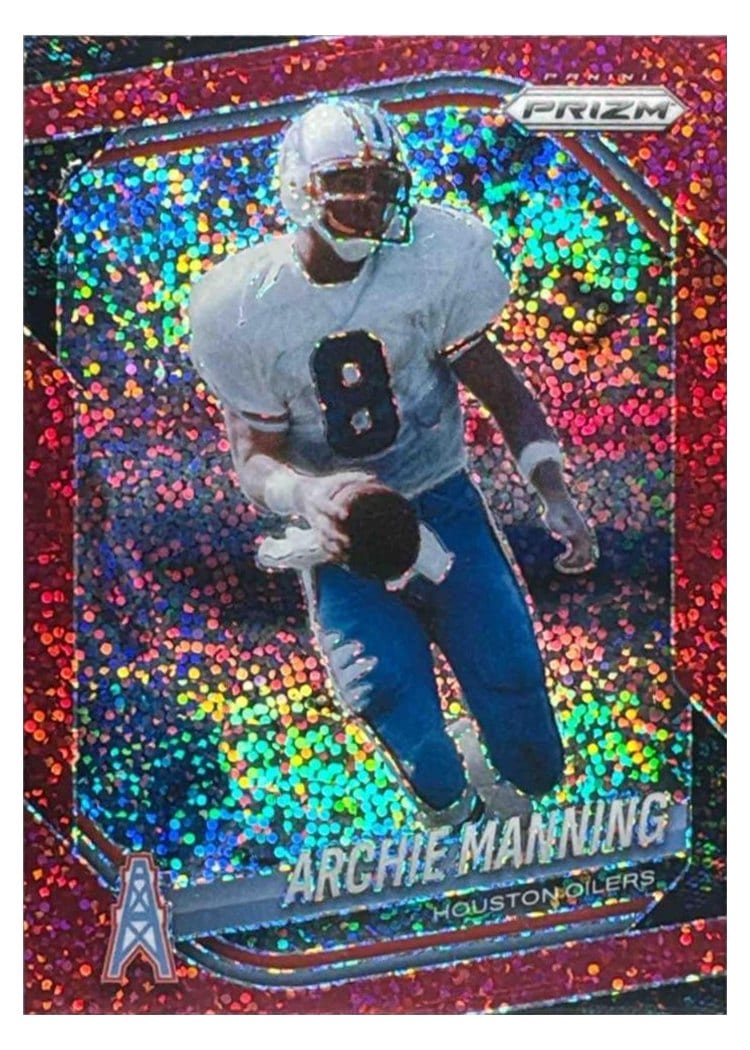2025 Panini Prizm Base Set Archie Manning #166 card