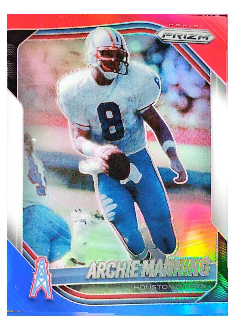 2025 Panini Prizm Base Set Archie Manning #166 card