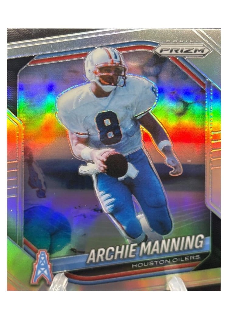 2025 Panini Prizm Base Set Archie Manning #166 card