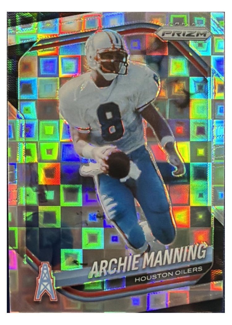 2025 Panini Prizm Base Set Archie Manning #166 card