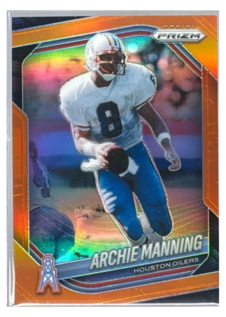2025 Panini Prizm Base Set Archie Manning #166 card