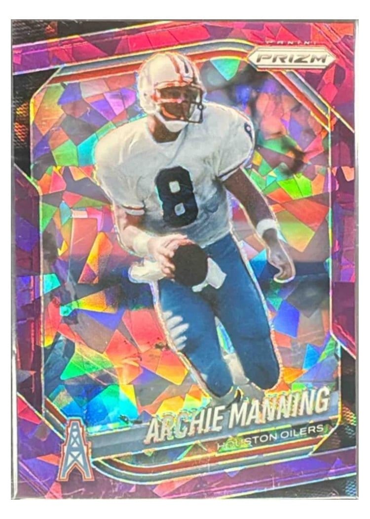 2025 Panini Prizm Base Set Archie Manning #166 card