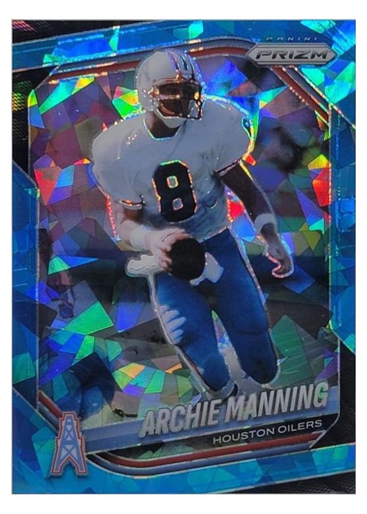 2025 Panini Prizm Base Set Archie Manning #166 card