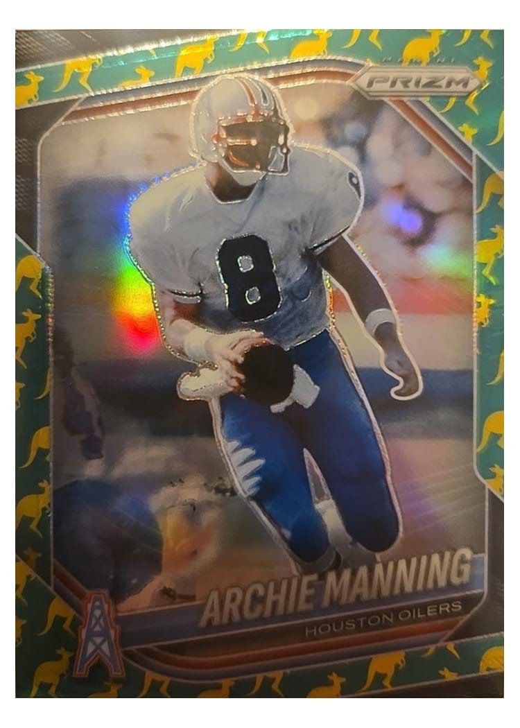 2025 Panini Prizm Base Set Archie Manning #166 card