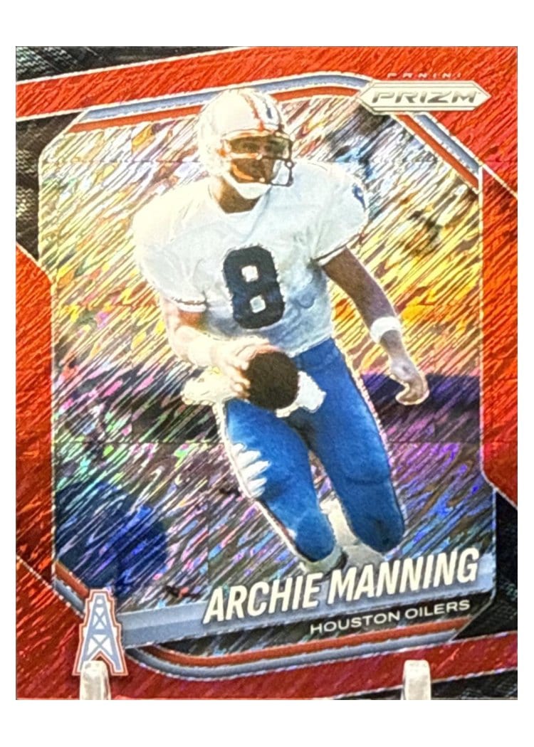 2025 Panini Prizm Base Set Archie Manning #166 card