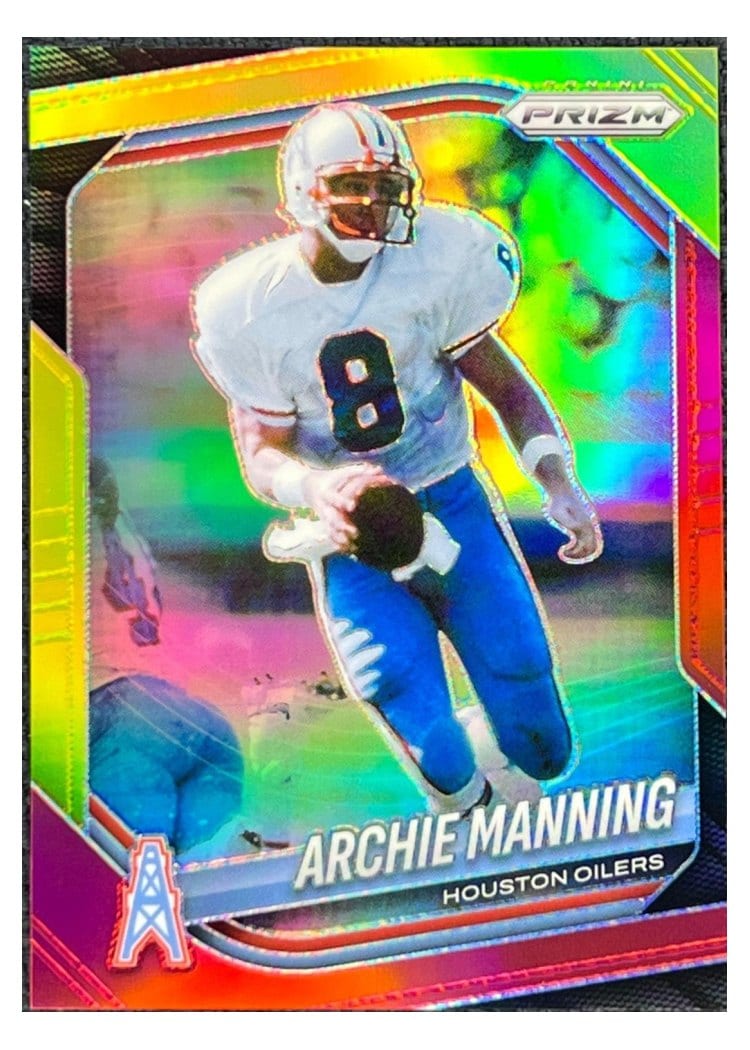 2025 Panini Prizm Base Set Archie Manning #166 card