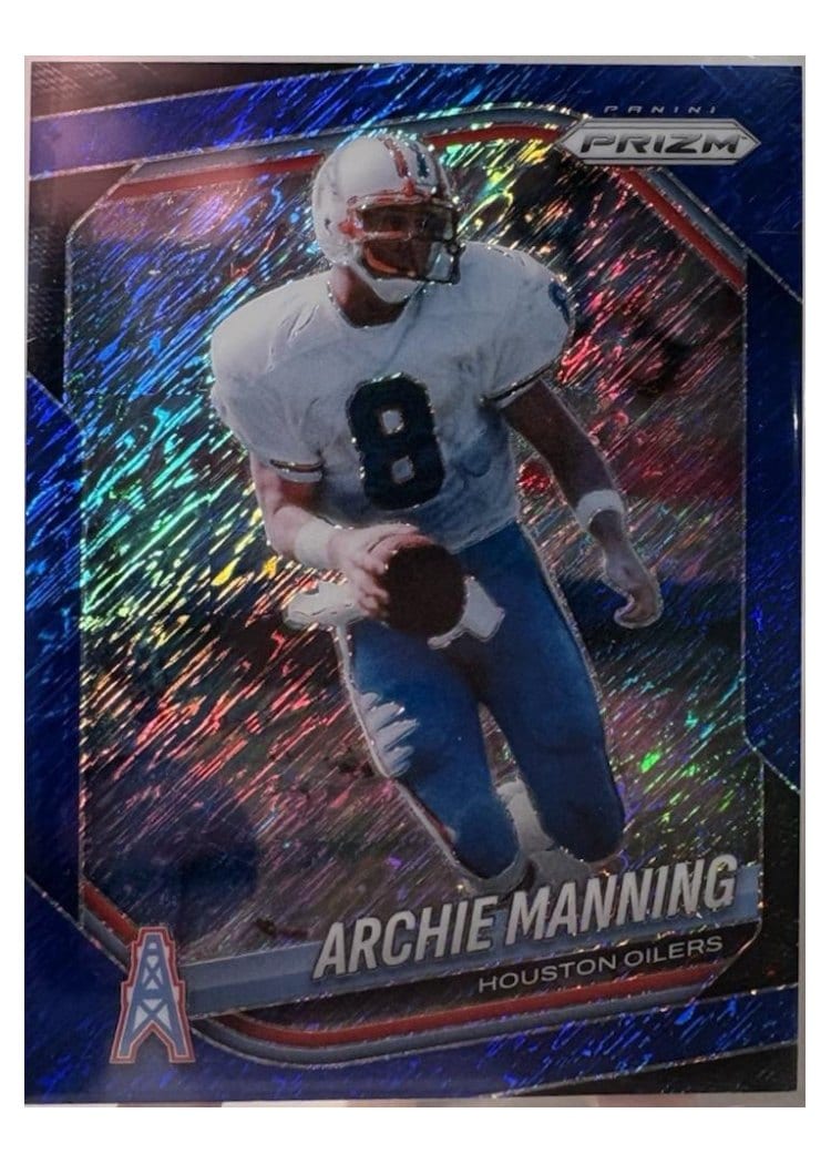 2025 Panini Prizm Base Set Archie Manning #166 card