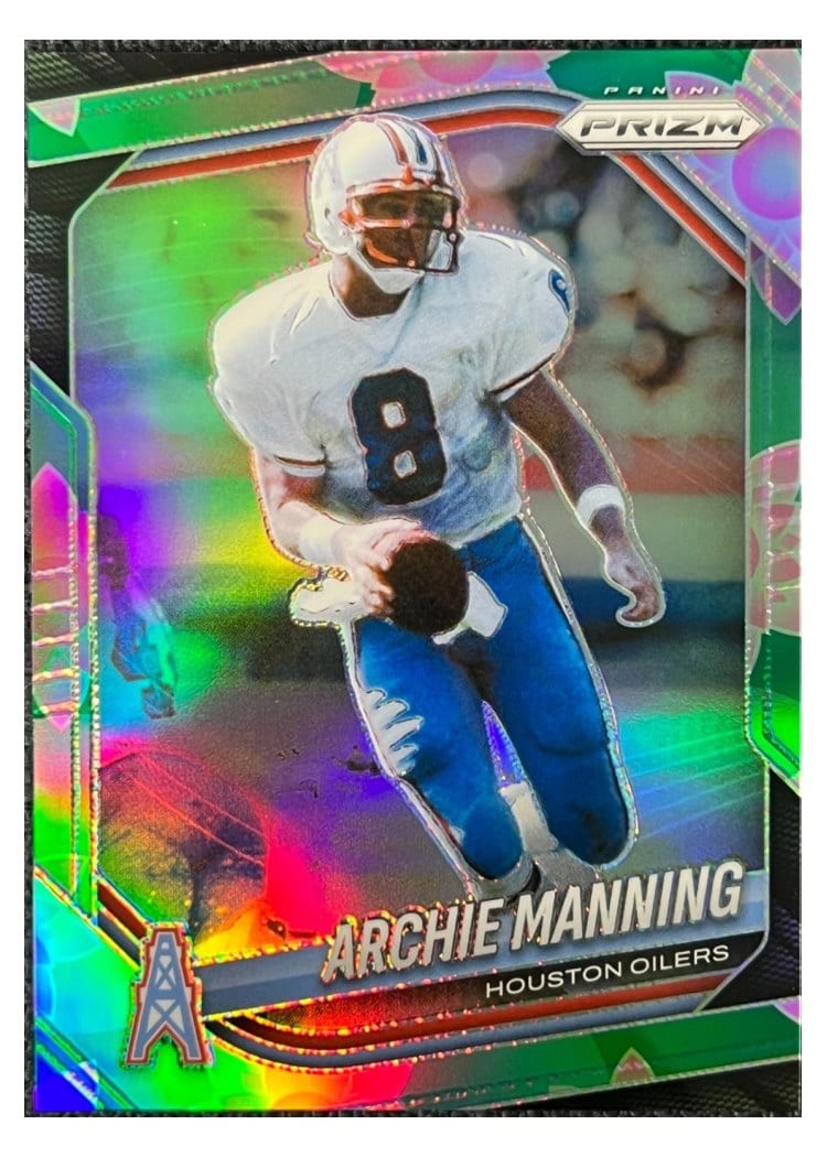 2025 Panini Prizm Base Set Archie Manning #166 card