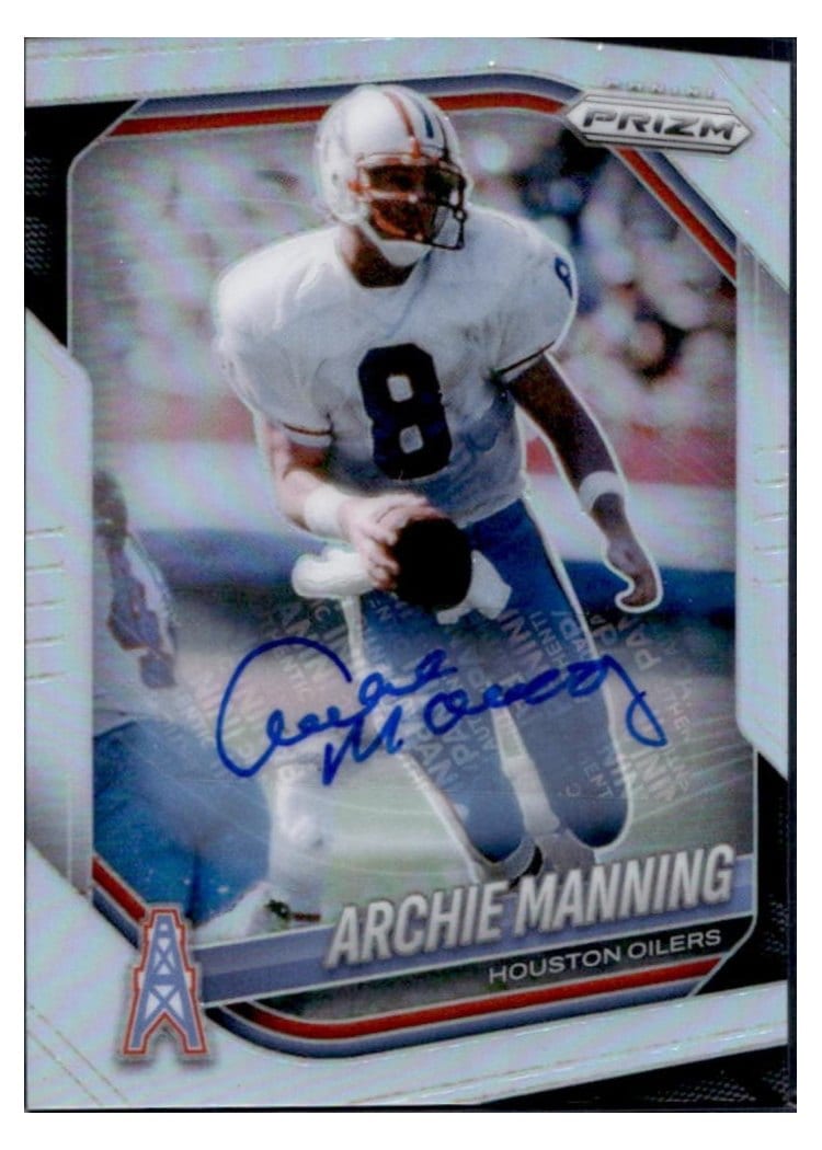 2025 Panini Prizm Base Set Archie Manning #166 card