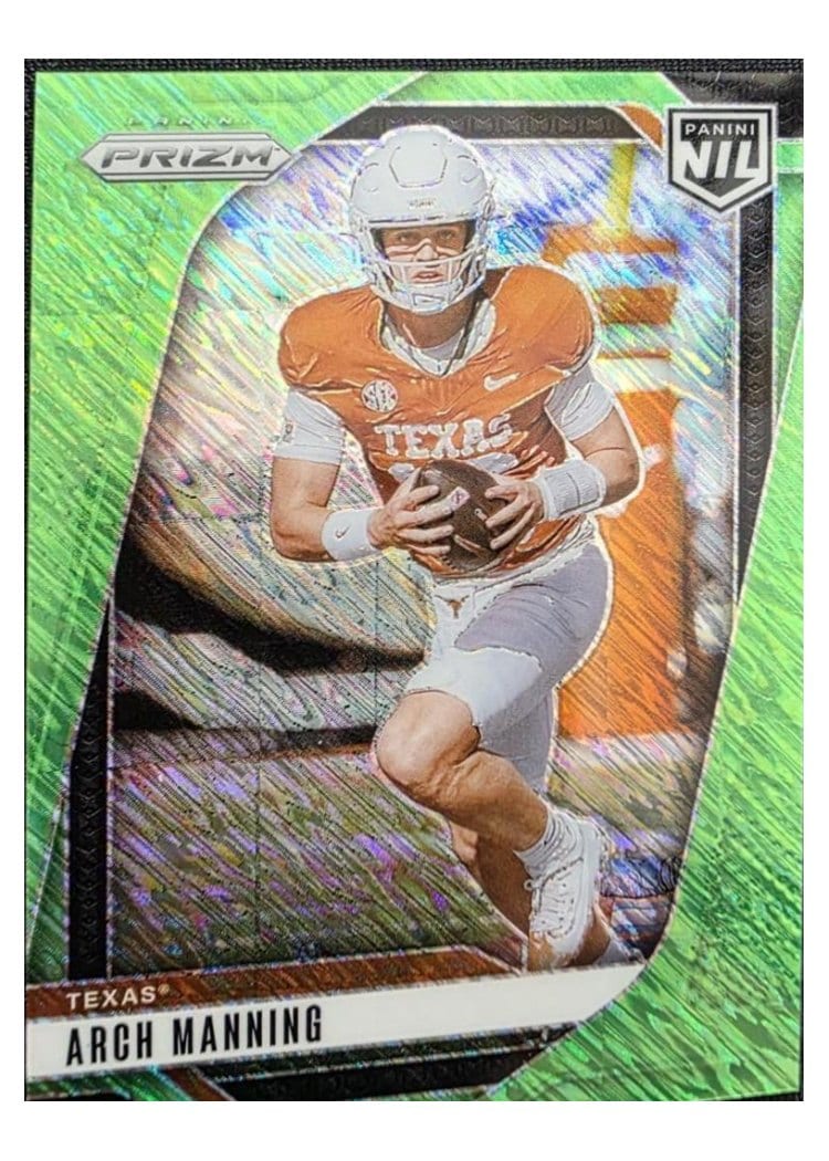 2025 Panini Prizm Base Set Archie Manning #166 card