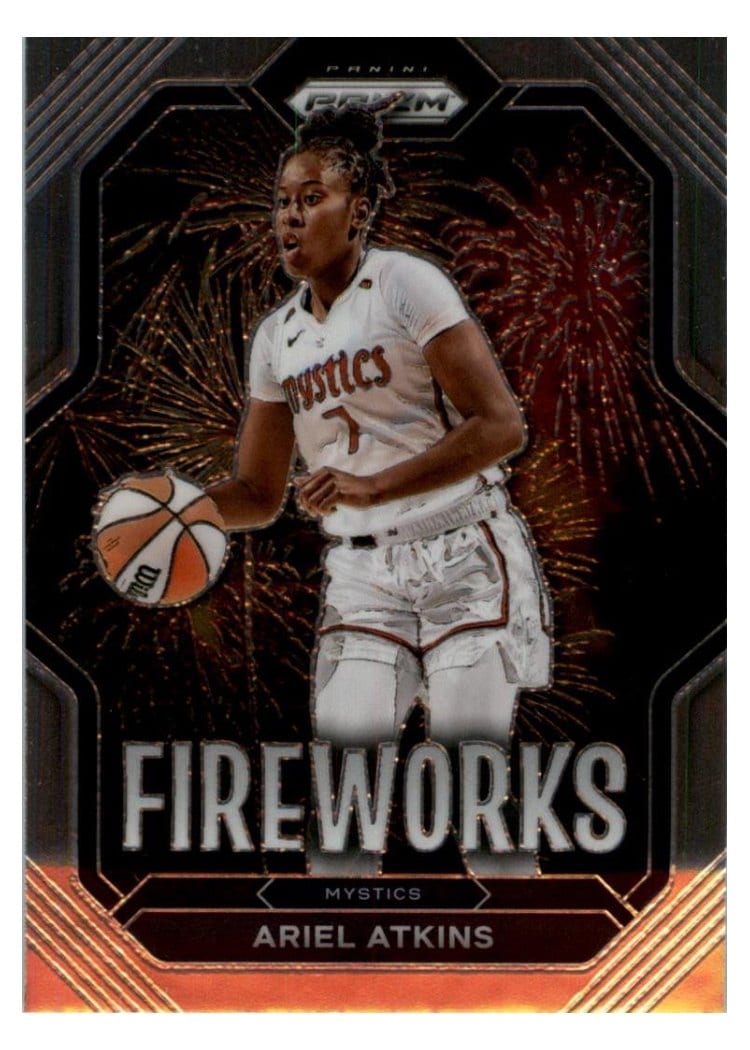 2023 Panini Prizm WNBA Fireworks Ariel Atkins #13 card
