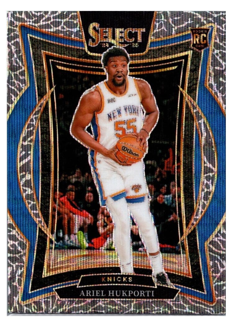 2024-25 Panini Select Base Set Ariel Hukporti Elephant Prizm #93 card